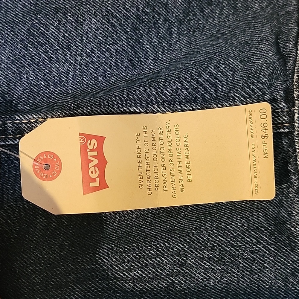 🍃 Levi Strauss & Co Juniors jacket Sz M - Picture 9 of 9